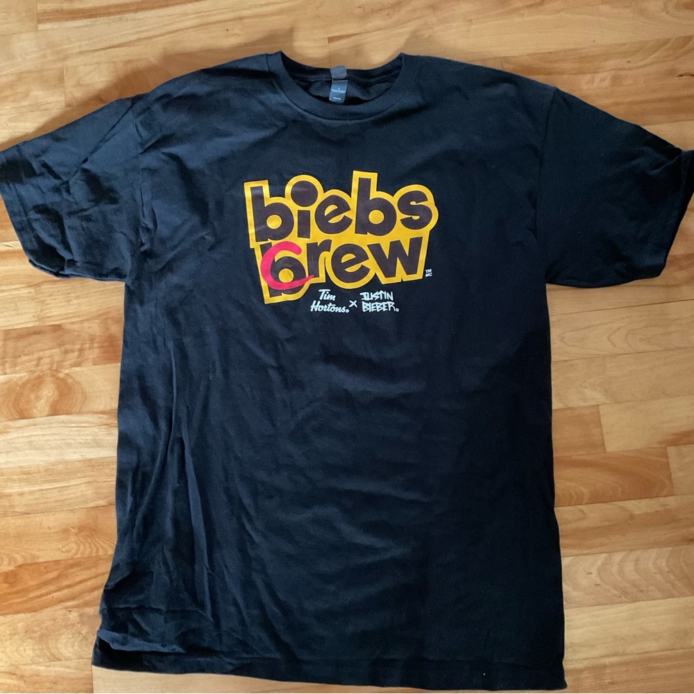 Tim Hortons x Justin Bieber TimBiebs Biebs Crew Tee